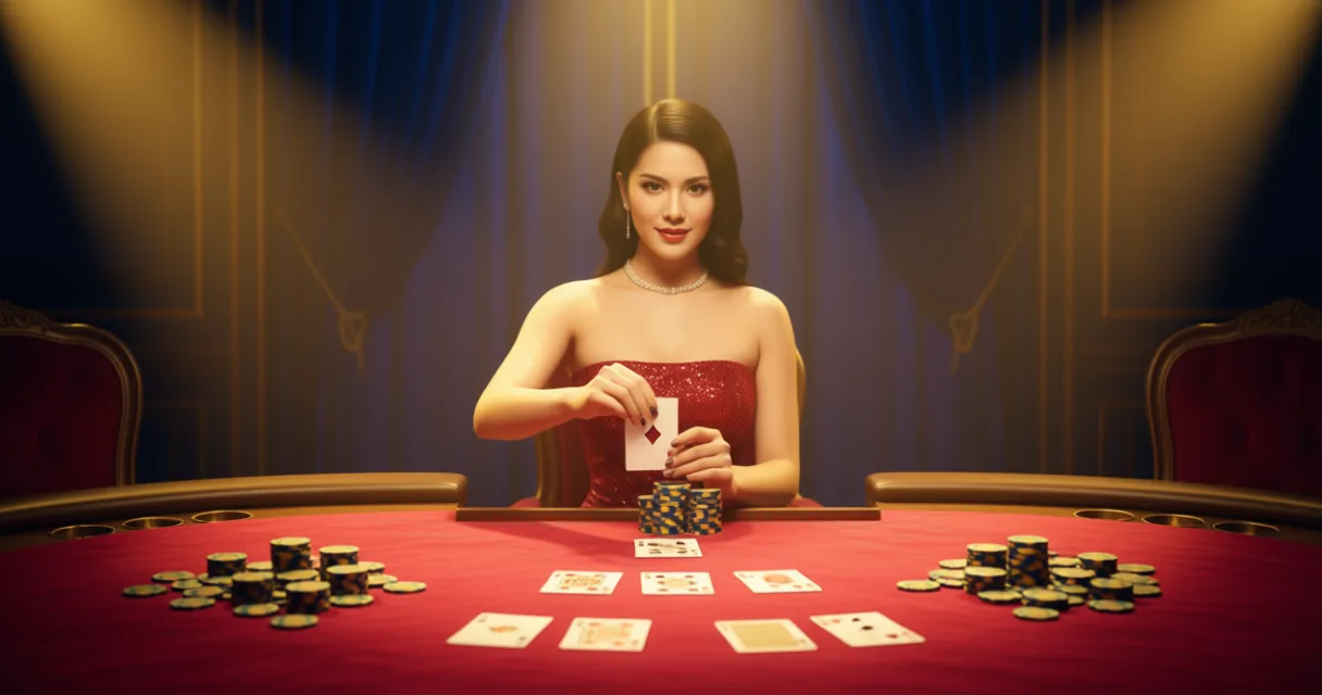 Professional Baccarat Table Setup