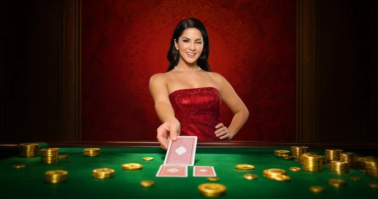 Blackjack Table Cards and Casino Chips